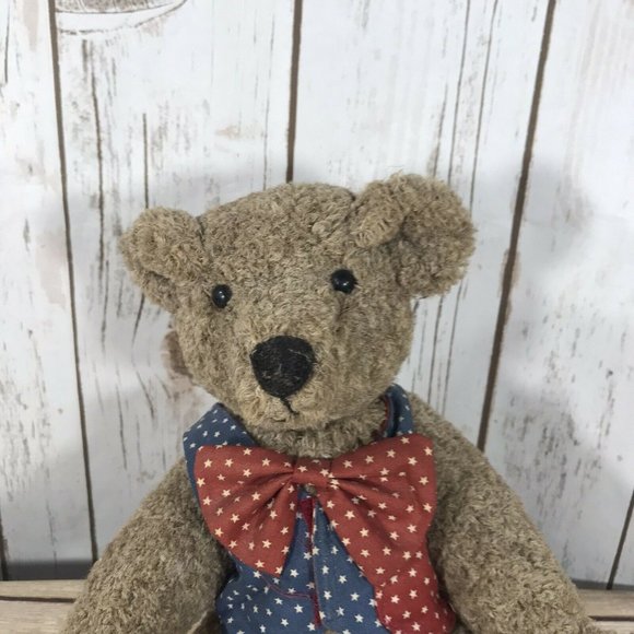 NEW House Of Nisbet Model Theodore B. Bear YES/NO Head Tail #5515 Stuffed - Picture 2 of 12